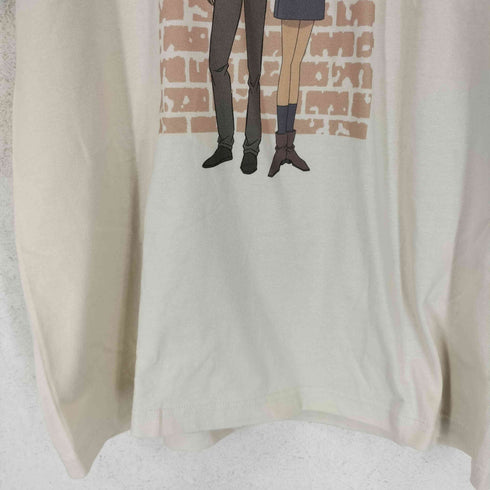 アニメ プリント S/S カットソー メンズ L