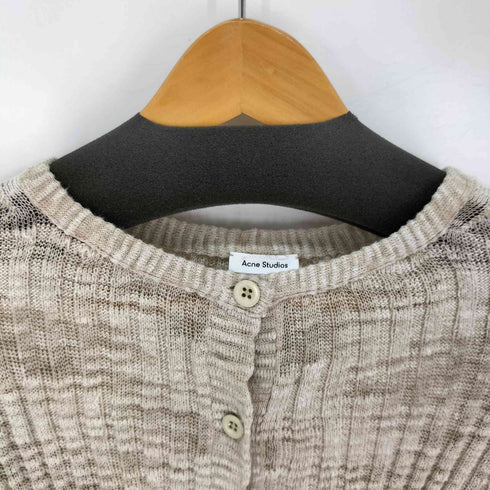 アクネストゥディオズ ACNE STUDIOS シアーリブカーディガン レディース S