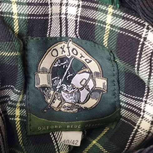 OXFORD BLUE CLASSICS フード付き襟コーデュロイワックスオイルドジャケット メンズ 40/42