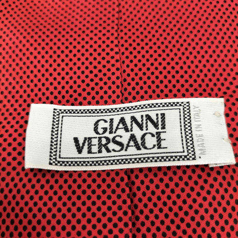 ジャンニヴェルサーチ GIANNI VERSACE 総柄シルクネクタイ メンズ