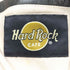 ハードロックカフェ Hard Rock Cafe 90s レザー ジャケット 裏地薔薇 ユーズド加工 アタリ 刺繍ロゴ ギミック メンズ import:L