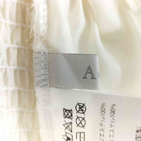 Ada. フリルデザイン S/S ブラウス レディース