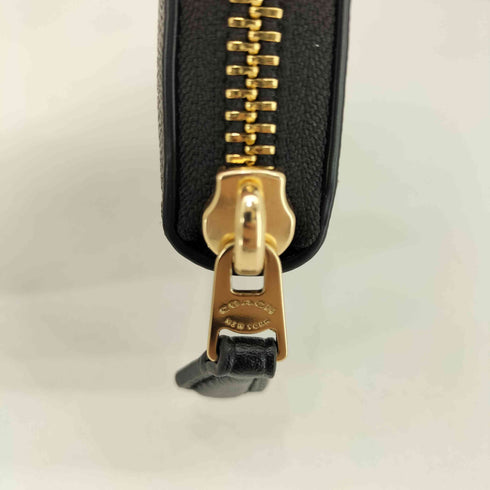 コーチ COACH シグネチャー ラウンドジップ ウォレット 長財布 レディース