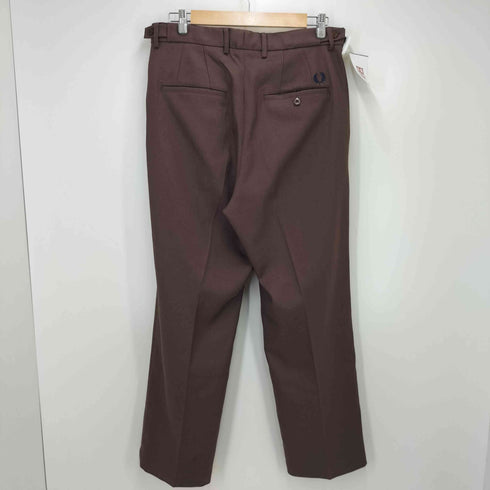 フレッドペリー FRED PERRY 2タック ツイル スラックス ワイド パンツ メンズ 76-84