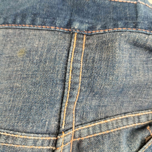 推定40s 平打ちドーナツボタン ストレートデニム パンツ メンズ