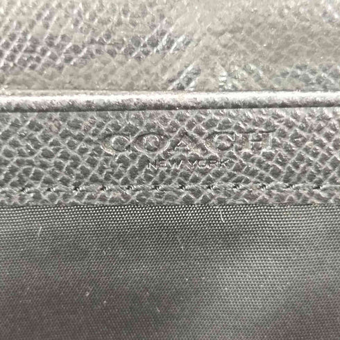 コーチ COACH ラウンドファスナー シグネチャー長財布 レディース
