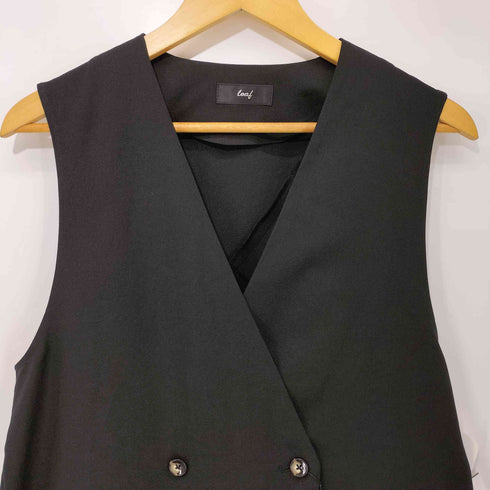オズモーシス OSMOSIS OSMOSIS バックフレアーロングジレ レディース ONE SIZE