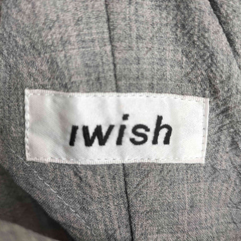 アイウィッシュワイズビス iwish Ys bis 95SS ウール ダブルブレスト ワンピース レディース