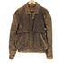Sheep leather jacket ロングスリーブ LUCAS刻印ボタン シープレザージャケット メンズ