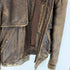 Sheep leather jacket ロングスリーブ LUCAS刻印ボタン シープレザージャケット メンズ