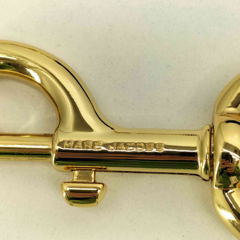 マークジェイコブス MARC JACOBS THE GILDED WEBBING STRAP ザ ギルディッド ウェビング バッグストラップ レディース