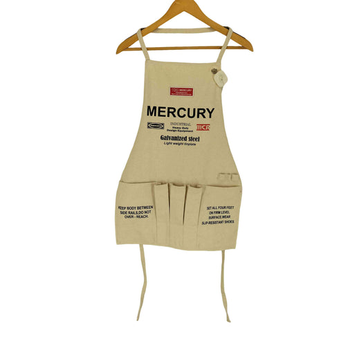 MERCURY キャンバス エプロン メンズ