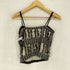 アメリ AMERI MANY WAY JACQUARD SHORT KNIT TOP レディース S