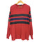 ポロバイラルフローレン Polo by RALPH LAUREN 90s USA製 裾ポニー クルーネック ボーダー L/S Tシャツ メンズ import:L
