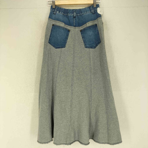 アメリ AMERI DENIM DOCKING SWEAT SKIRT レディース