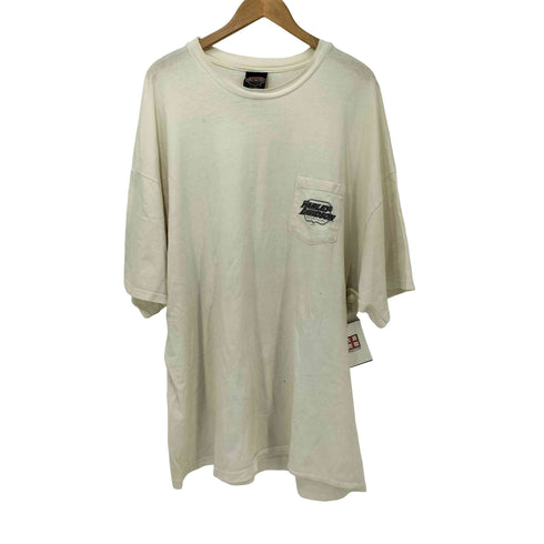 ハーレーダビッドソン HARLEY-DAVIDSON 00s 2002 USA製 両面プリント オーバーサイズ ポケット Tシャツ メンズ XXXL