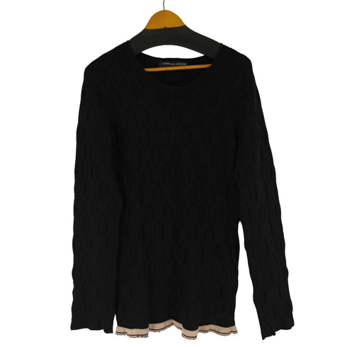 コムデギャルソンオムプリュス COMME des GARCONS HOMME PLUS 01AW サイケ期 ダイヤモンドパターン ニット メンズ