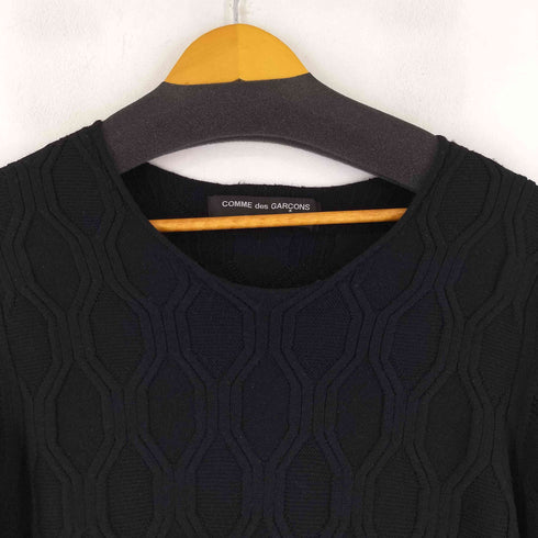 コムデギャルソンオムプリュス COMME des GARCONS HOMME PLUS 01AW サイケ期 ダイヤモンドパターン ニット メンズ