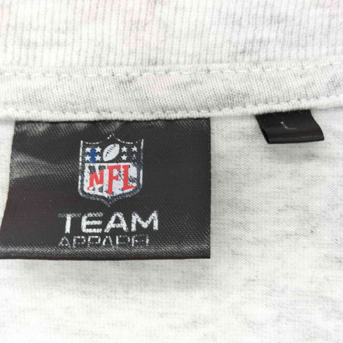 エヌエフエル NFL ラグビープリントクルーネックTシャツ メンズ JPN:L