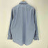 HUDON 90-00S OLD 80S TWO PLY L/S ストライプ ワイドカラー ボブリン ドレス シャツ メンズ 34