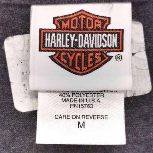 ハーレーダビッドソン HARLEY-DAVIDSON USA製 両面プリント タンクトップ メンズ import:M