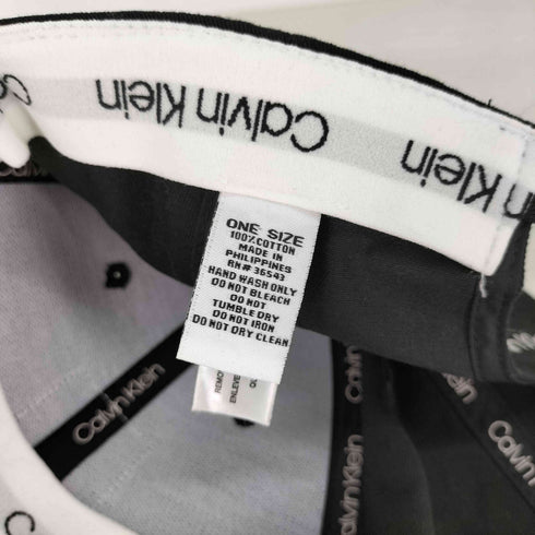 カルバンクライン CALVIN KLEIN スクエアロゴ キャップ レディース ONE SIZE