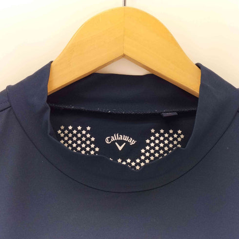 キャロウェイ Callaway ロゴプリント モックネック Tシャツ メンズ LL