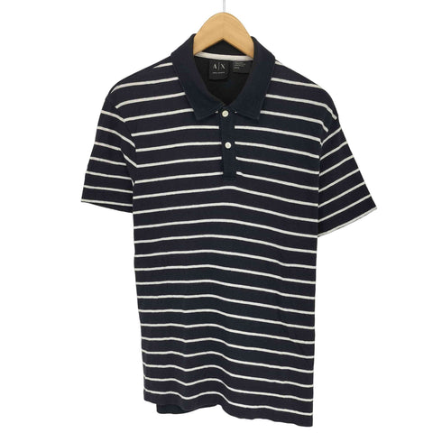 アルマーニエクスチェンジ ARMANI EXCHANGE マリンボーダーポロシャツ メンズ import:M