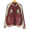 朧 OBORO 狼 オオカミ ウルフ 月 桜 和柄 両面 刺繍 スーベニア ジャケット スカジャン メンズ JPN:XL