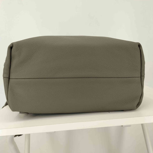 DEPRAL 2WAY レザー オーバル バックパック レディース