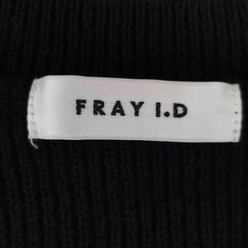 フレイアイディー FRAY I.D 25FW リボンタイチュニックコンビニット レディース F