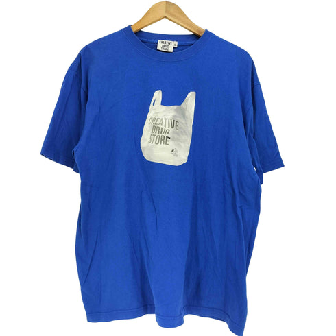 クリエイティブドラッグストア CREATIVE DRUG STORE Eco Bag Tee プリント クルーネックTシャツ メンズ JPN:XL