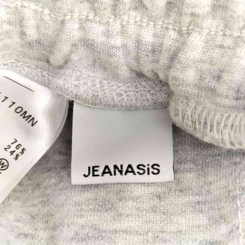 ジーナシス JEANASIS コクーンスウェットパンツ レディース FREE
