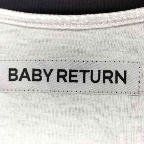 baby return 欲望へのよだれ カットソー レディース
