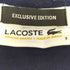 ラコステ LACOSTE EXCLUSIVE EDITION ロゴワッペン刺繍 ボーダー 鹿の子 クルーネック S/S Tシャツ レディース 3