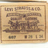 リーバイス Levis 607 オレンジタブ ボタン裏 J09刻印 デニム パンツ メンズ W28 L34