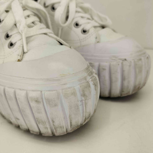 ディーゼル DIESEL S-HANANI LOW W レザー プラットフォーム ローカットスニーカー レディース 36
