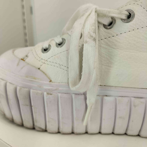 ディーゼル DIESEL S-HANANI LOW W レザー プラットフォーム ローカットスニーカー レディース 36