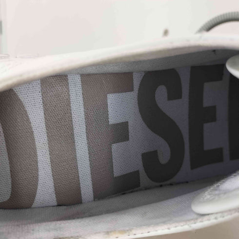 ディーゼル DIESEL S-HANANI LOW W レザー プラットフォーム ローカットスニーカー レディース 36