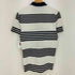 ラコステ LACOSTE SLIM FIT ロゴワッペン刺繍 ボーダー 鹿の子 S/S ポロシャツ メンズ import:S