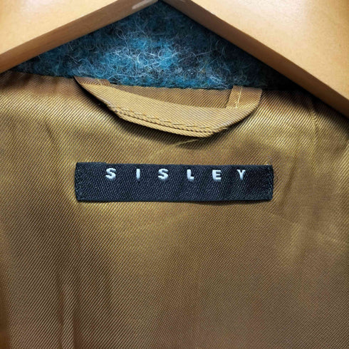 シスレー SISLEY ウールアルパカ スタンドカラーコート レディース JPN:40