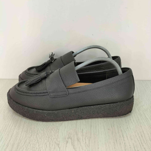 fitlop / LOAFFER TASSEL TUMBLED-LEATHER CREPE LOAFERS クレープソール タッセル ローファー レディース 25