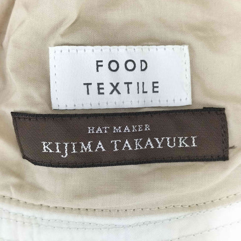キジマタカユキ KIJIMA TAKAYUKI FOOD TEXTILE バケットハット レディース 1
