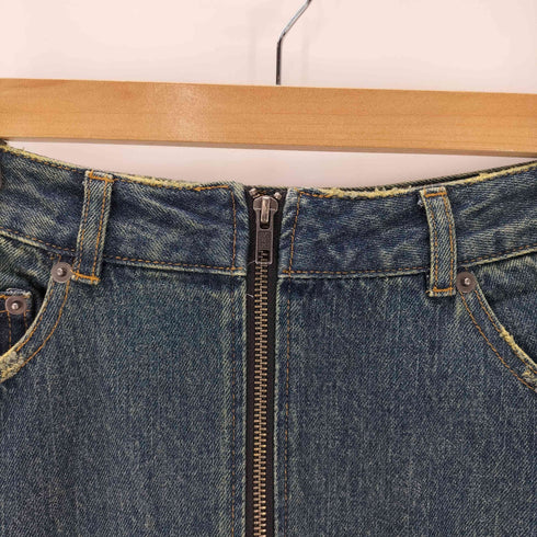 ジーナシス JEANASIS クラッシュ デニム スカート レディース JPN:M
