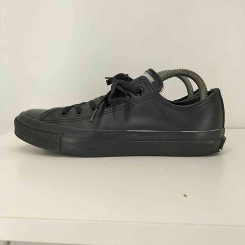 コンバース CONVERSE LEATHER ALLSTAR OX BLACKMONOCHROME メンズ JPN:25