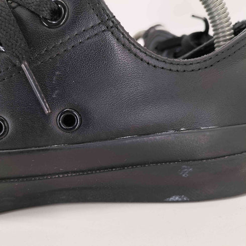 コンバース CONVERSE LEATHER ALLSTAR OX BLACKMONOCHROME メンズ JPN:25