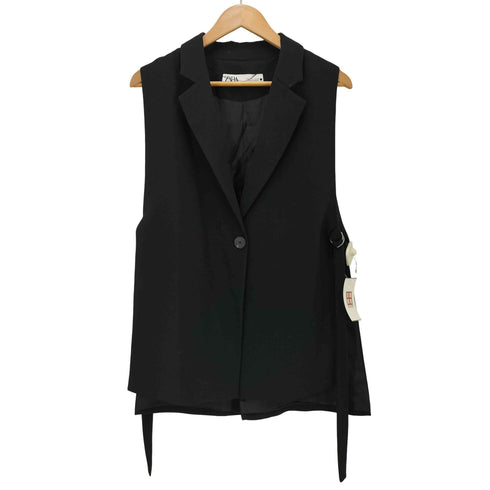 ザラ ZARA 1B スリットベスト レディース import:S