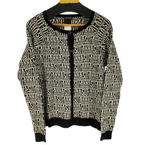 アナスイ ANNA SUI モノグラム カーディガン レディース JPN:M
