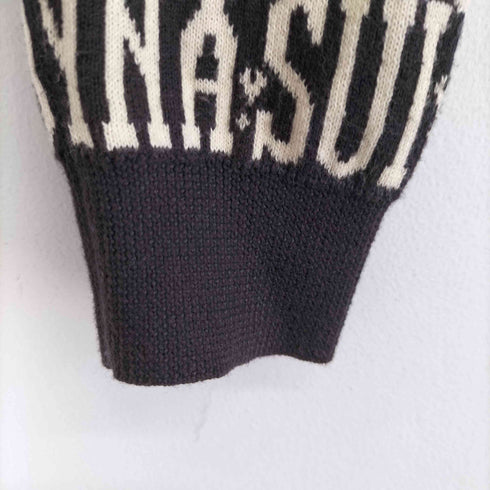 アナスイ ANNA SUI モノグラム カーディガン レディース JPN:M