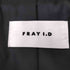フレイアイディー FRAY I.D 25FW バリエフェイクレザーテーラードジャケット レディース 0